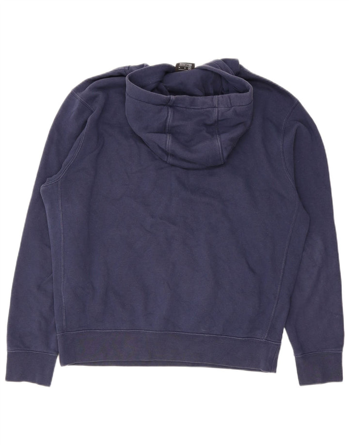 Nike Herren-Kapuzenpullover mit Grafik, mittelblaue Baumwolle