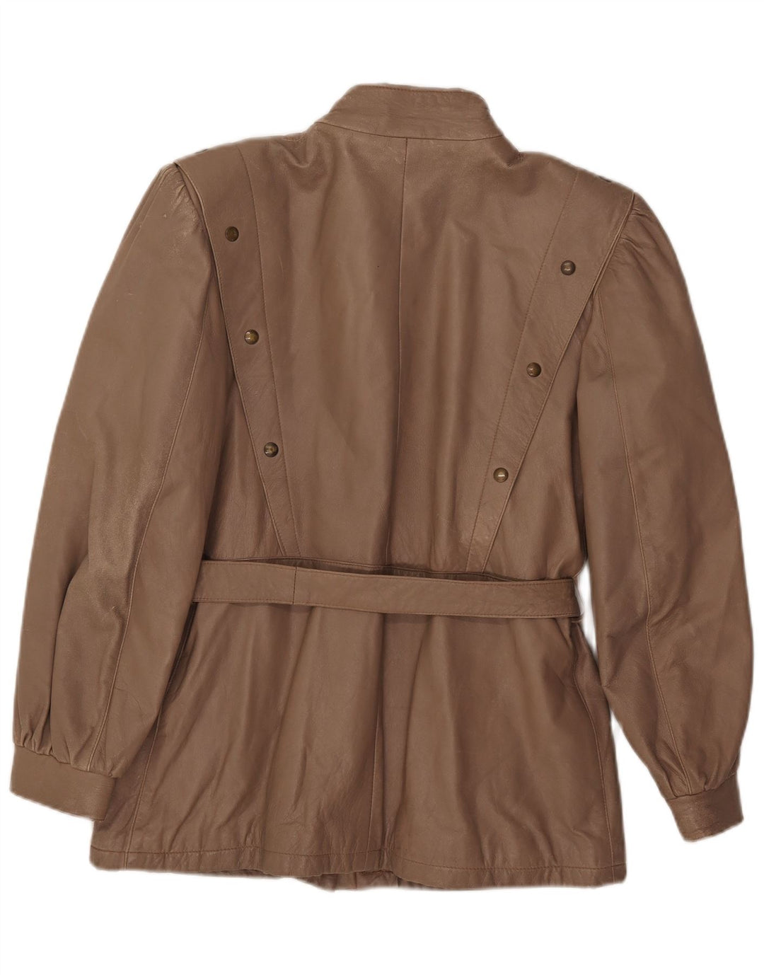 Liverpool Damen Lederjacke IT 46 Large Beige Leder