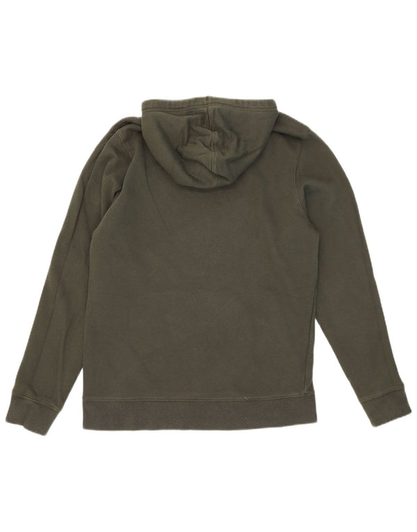 Under Armour Mens Cold Gear Hoodie Jumper Small Green Cotton