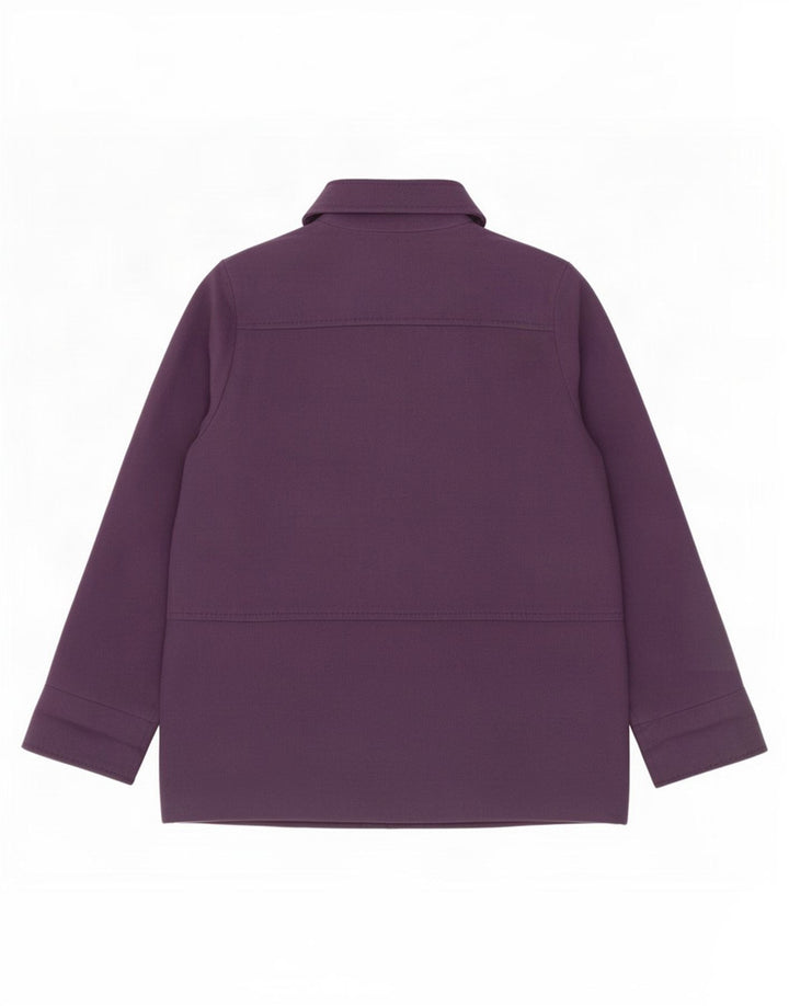Marks & Spencer Damenmantel UK 16 Large Lila Schurwolle