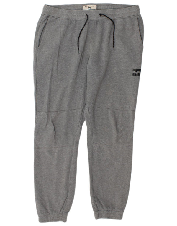 Billabong Mens Tracksuit Trousers Joggers XL Grey Cotton