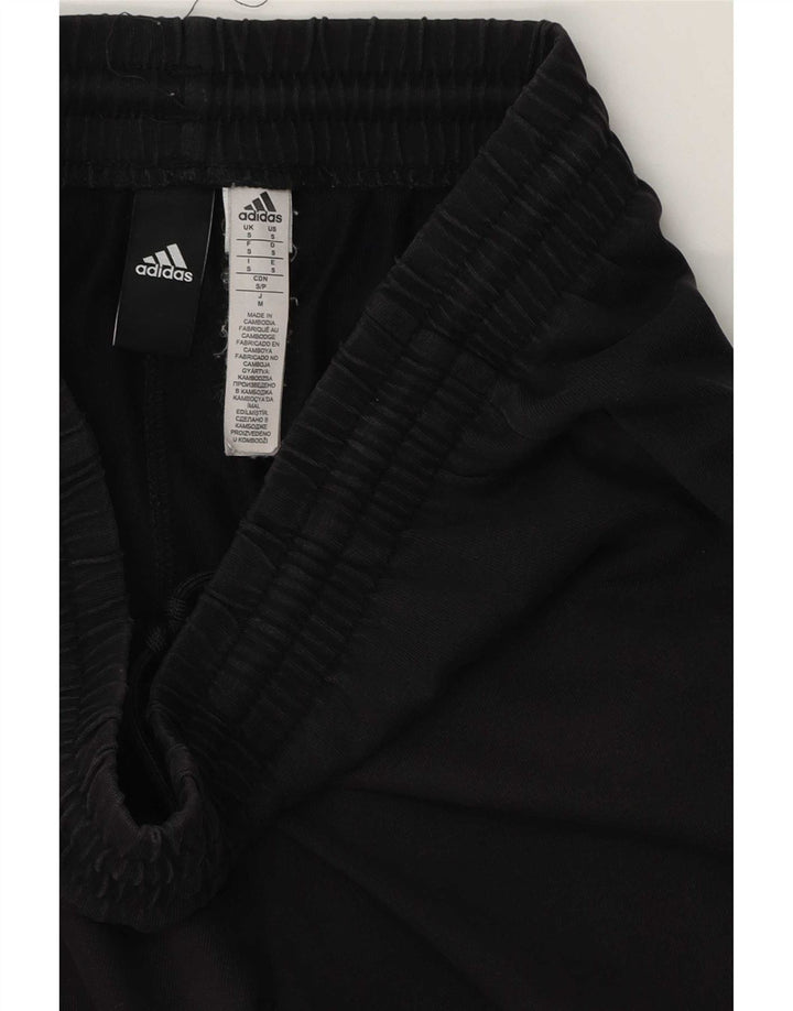 Adidas Herren-Trainingshose mit Grafik, Größe S, schwarze Baumwolle