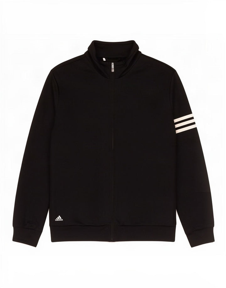 Adidas Herren Trainingsanzug Top Jacke 2XL Schwarz Polyester