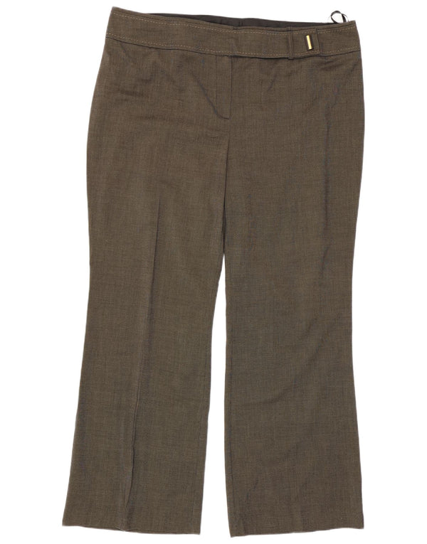 Marks & Spencer Damen Bootcut Freizeithose UK 20 2XL W40 L30 Braun