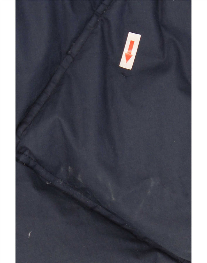 Vintage Herren gepolsterte Wende-Skijacke UK 40 Large Pink Polyester