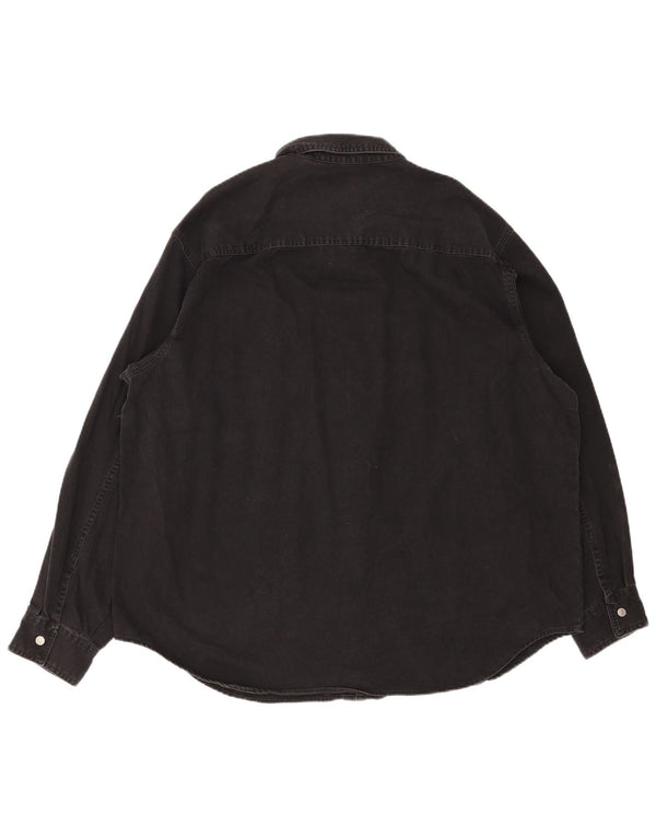 Levi's Herren-Jeanshemd 2XL aus schwarzer Baumwolle