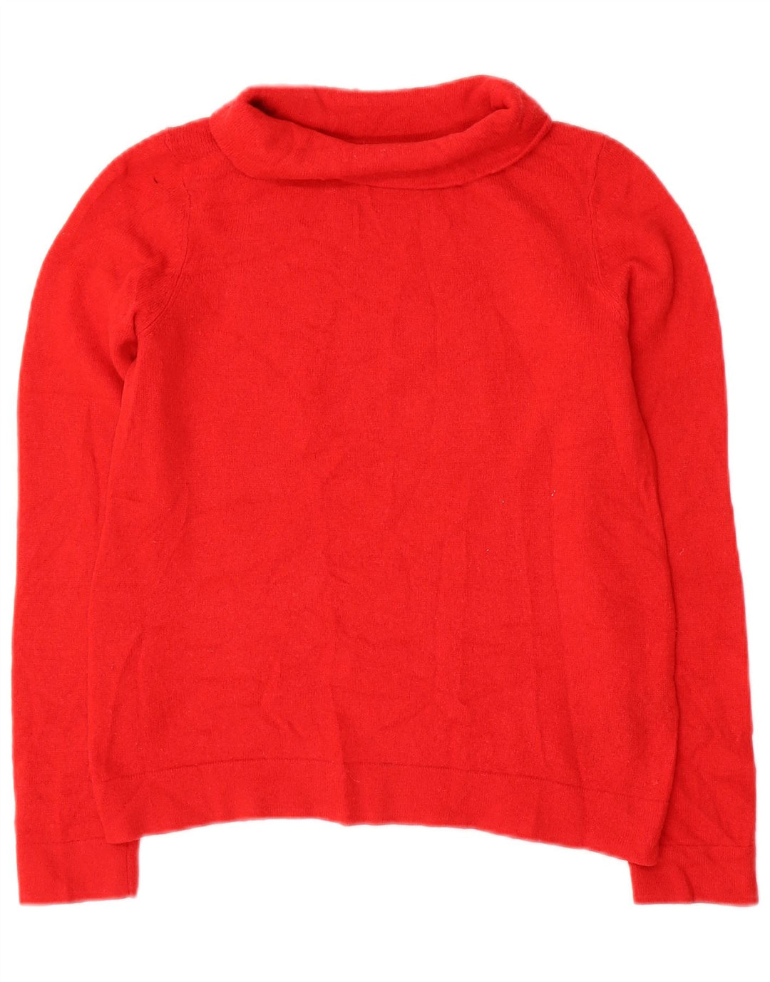 Hobbs Rollkragenpullover für Damen, UK 10, Größe S, rote Wolle