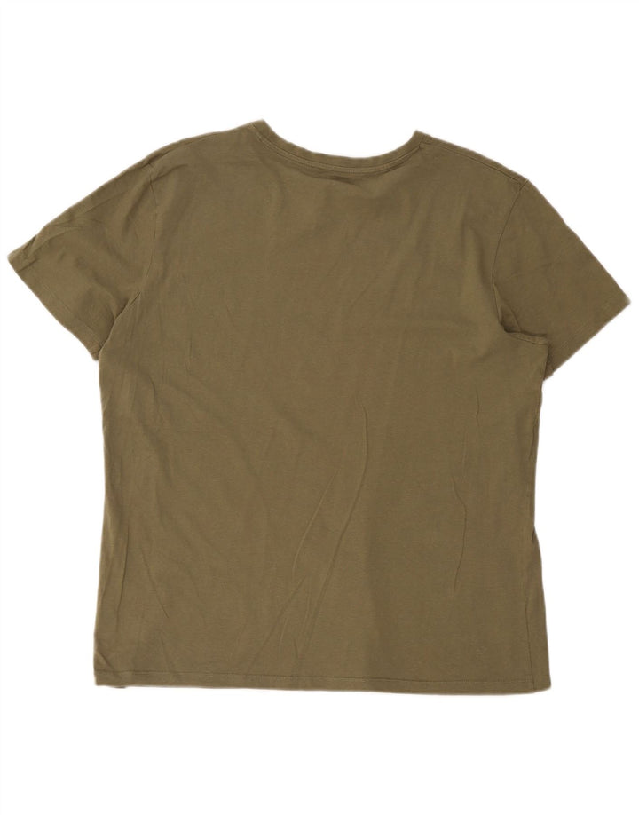 Jack & Jones Herren T-Shirt Top XL Khaki