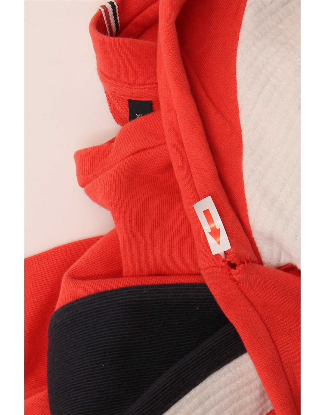 Jack & Jones Herren Sweatshirt Pullover XL Rot Colourblock Baumwolle
