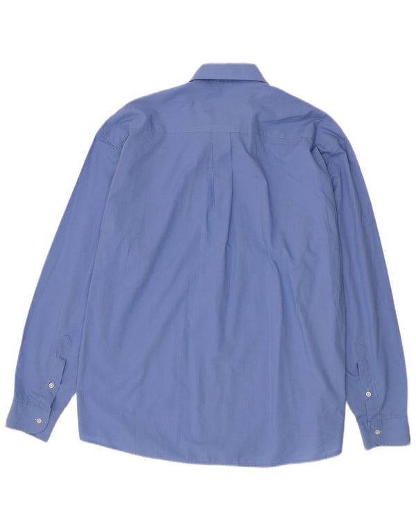 Polo Ralph Lauren Herrenhemd, Größe 17 1/2 XL, blaue Baumwolle