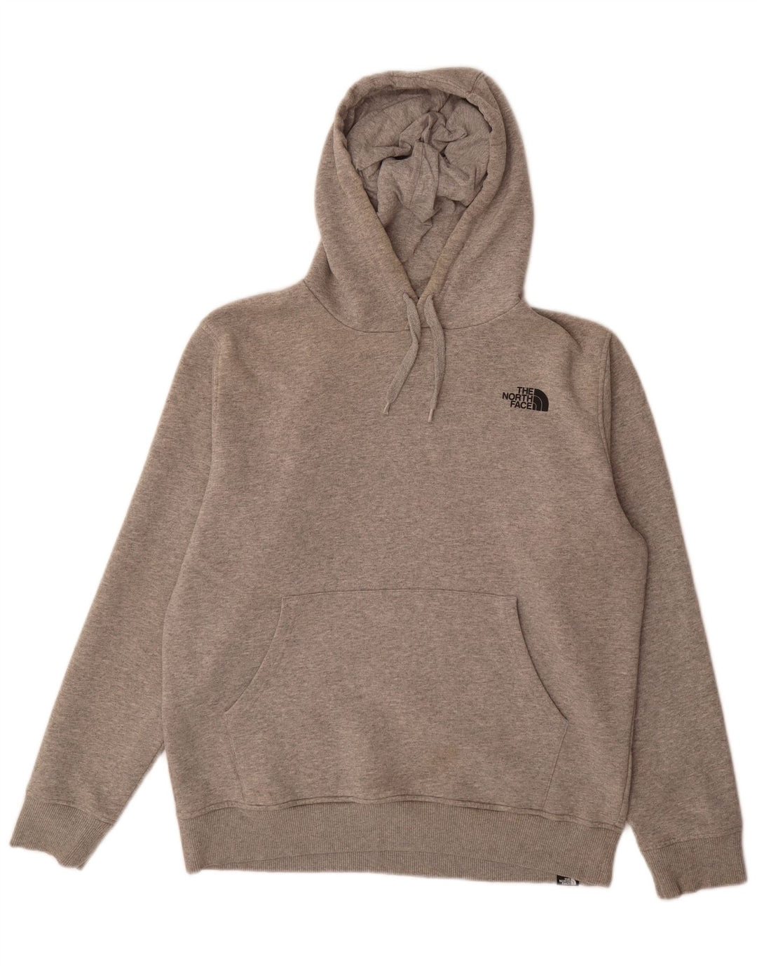 The North Face Herren-Kapuzenpullover, groß, graue Baumwolle