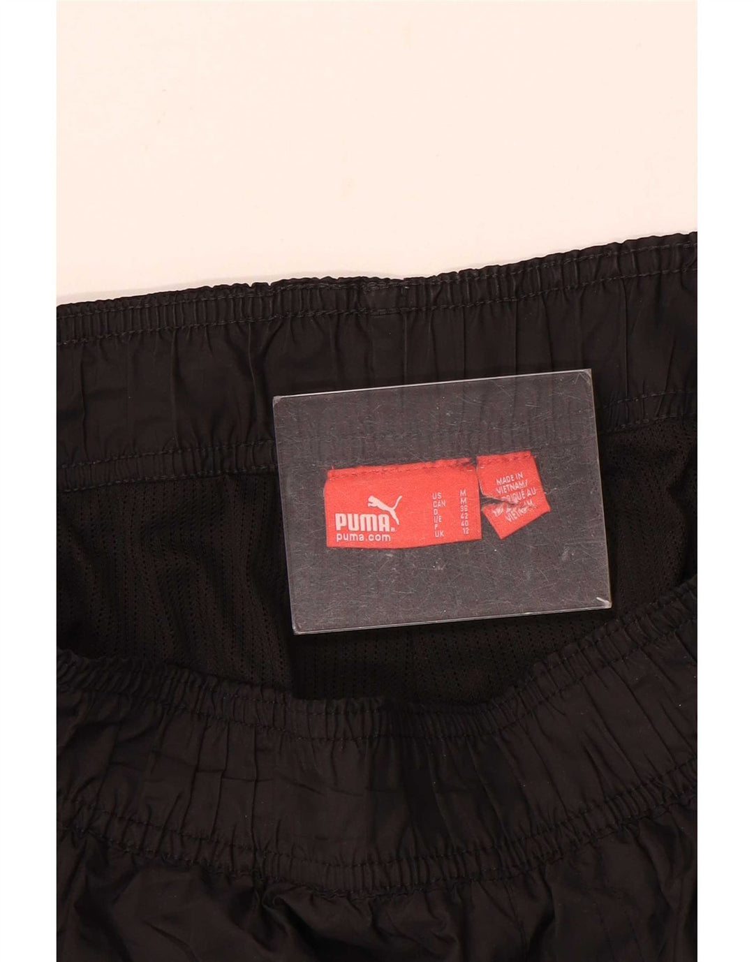 Puma Damen wasserdichte Hose UK 12 Medium Schwarz