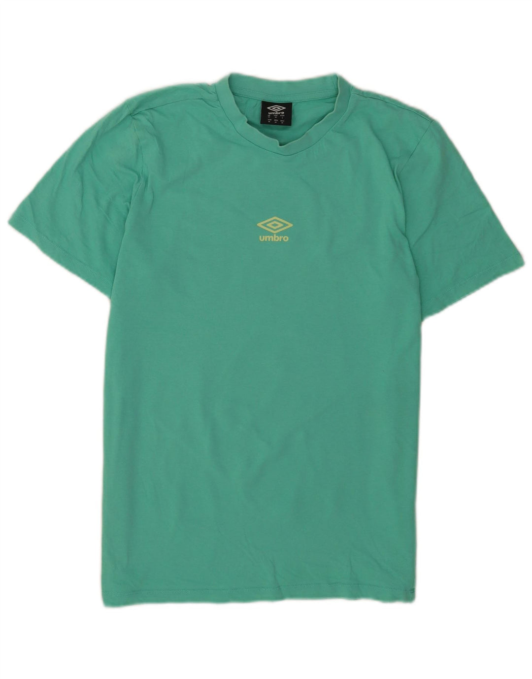 Umbro Herren-T-Shirt mit Grafik, mittelgrüne Baumwolle