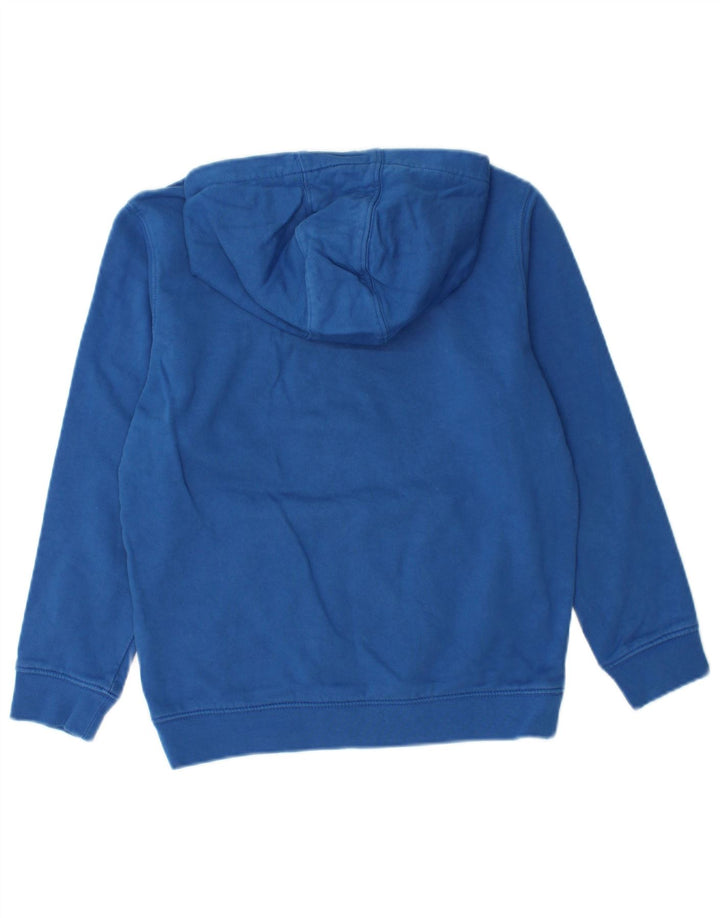VANS Boys Hoodie Jumper 10-11 Years Medium  Blue Cotton