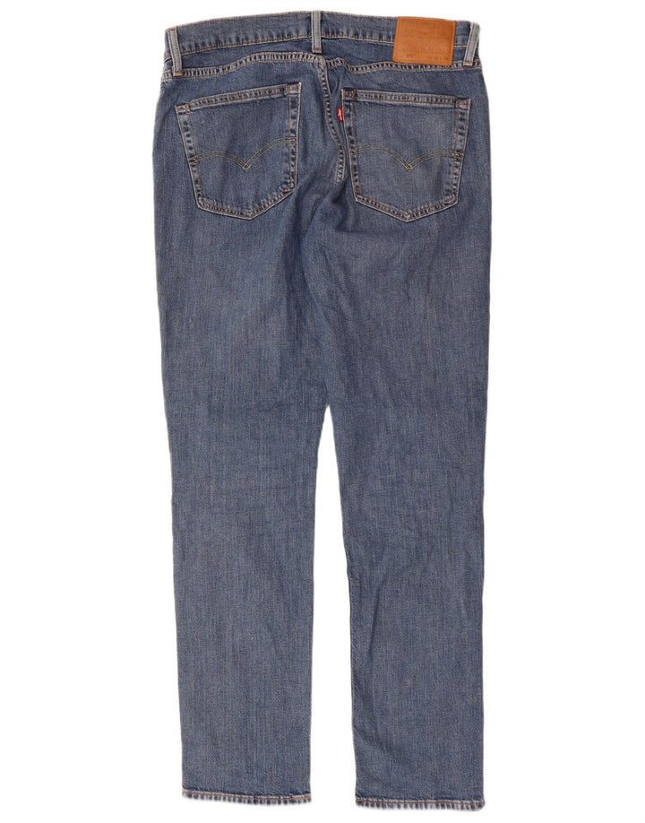 Levi's Herren 511 Slim Jeans W36 L34 Blaue Baumwolle