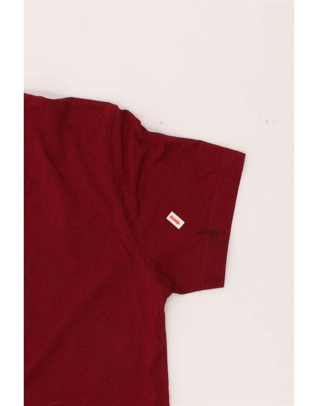 ADIDAS Mens Graphic T-Shirt Top Small Red Cotton Vintage Adidas and Second-Hand Adidas from Messina Hembry 