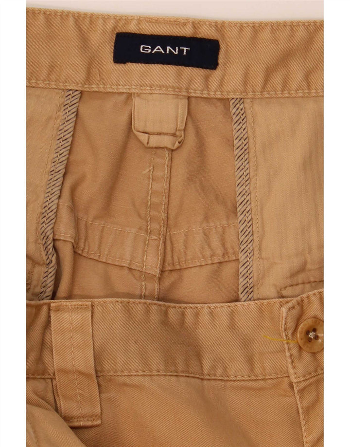 Gant Herren Cargoshorts W36 Large Beige Baumwolle