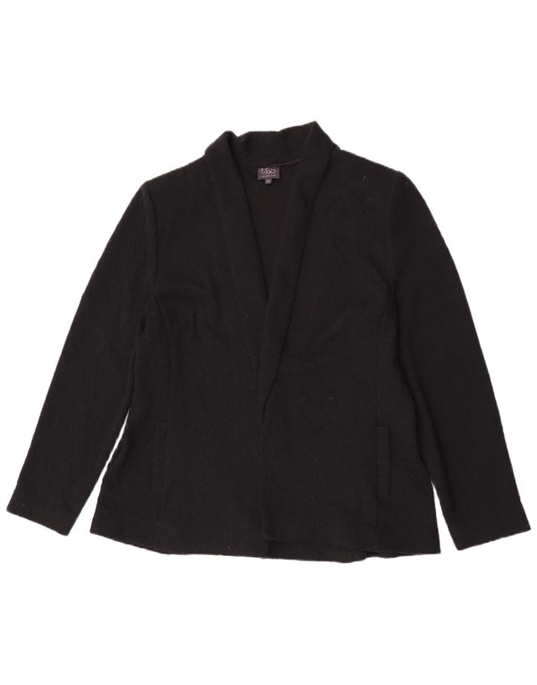 Marks & Spencer Offene Damen-Blazerjacke UK 20 2XL Schwarz Polyester