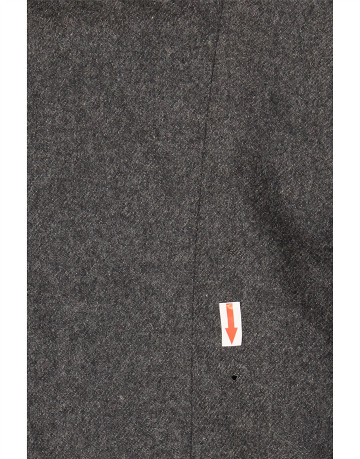 Valentino Herren-Blazer mit 2 Knöpfen, 2 Knöpfe, IT 54, 2XL, graue Schurwolle