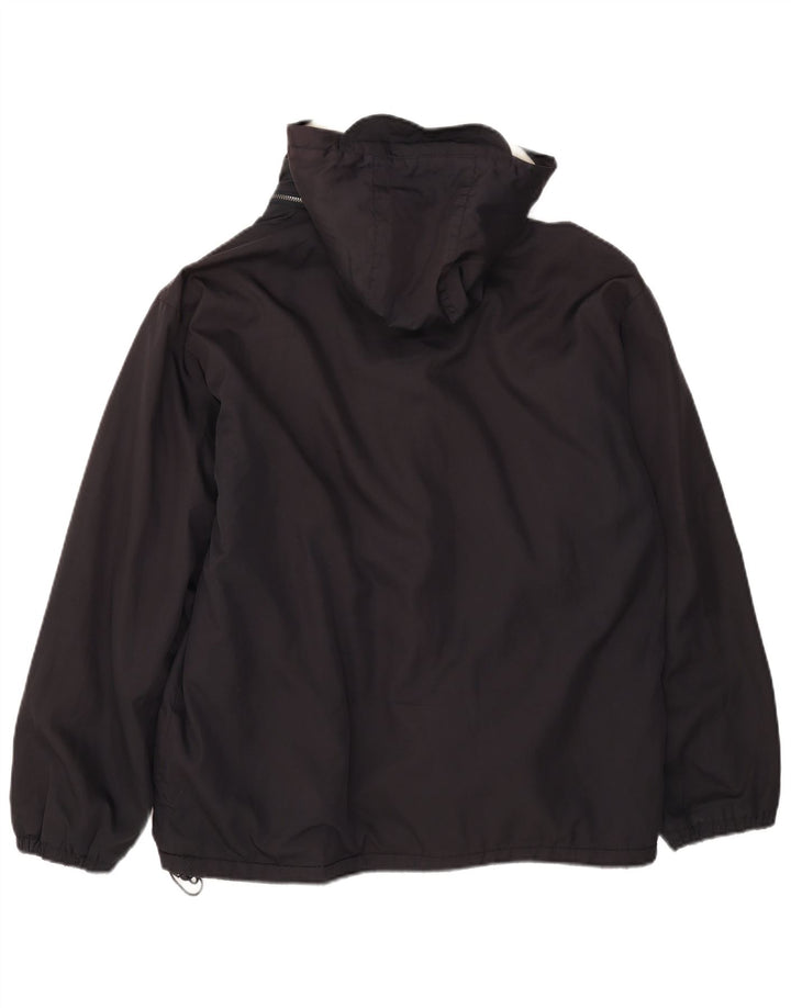 Kappa Herren-Windbreakerjacke mit Kapuze, UK 36, klein, Marineblau, Polyester