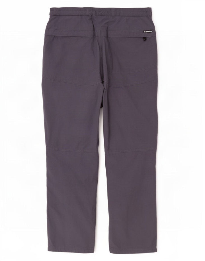 Rohan Damen-Freizeithose, gerade, mittelgroß, W30, L29, Grau, Polyamid