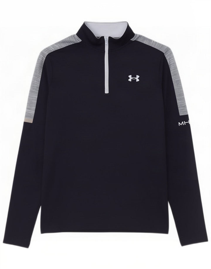 Under Armour Herren-Trainingsanzug mit grafischem Pullover, klein, Marineblau