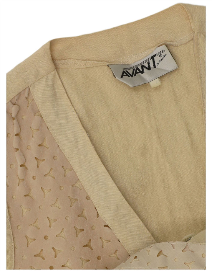Avant Damen Weste UK 14 Medium Beige
