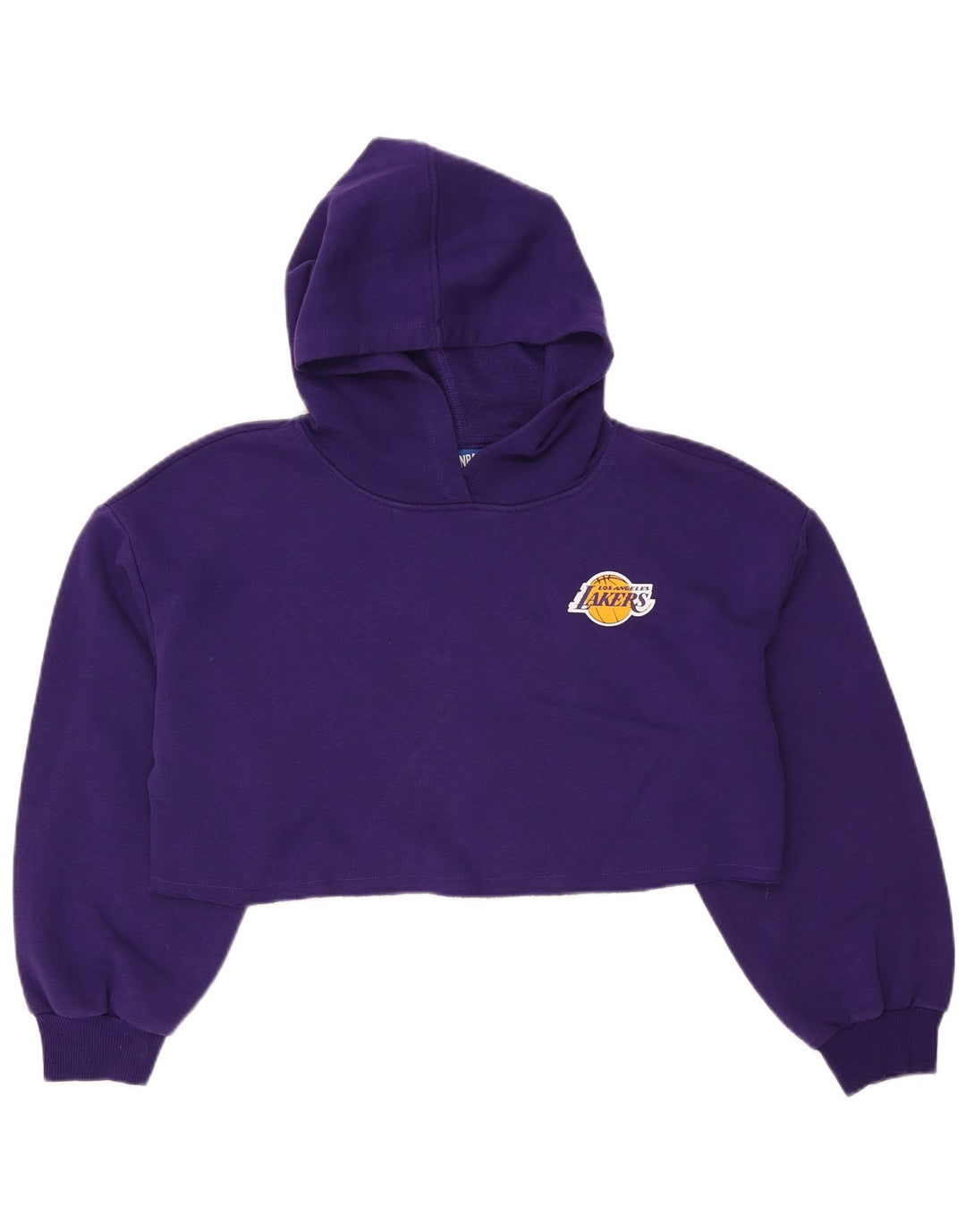 NBA Damen Los Angeles Lakers Übergroßer Kapuzenpullover UK 16 Large Lila