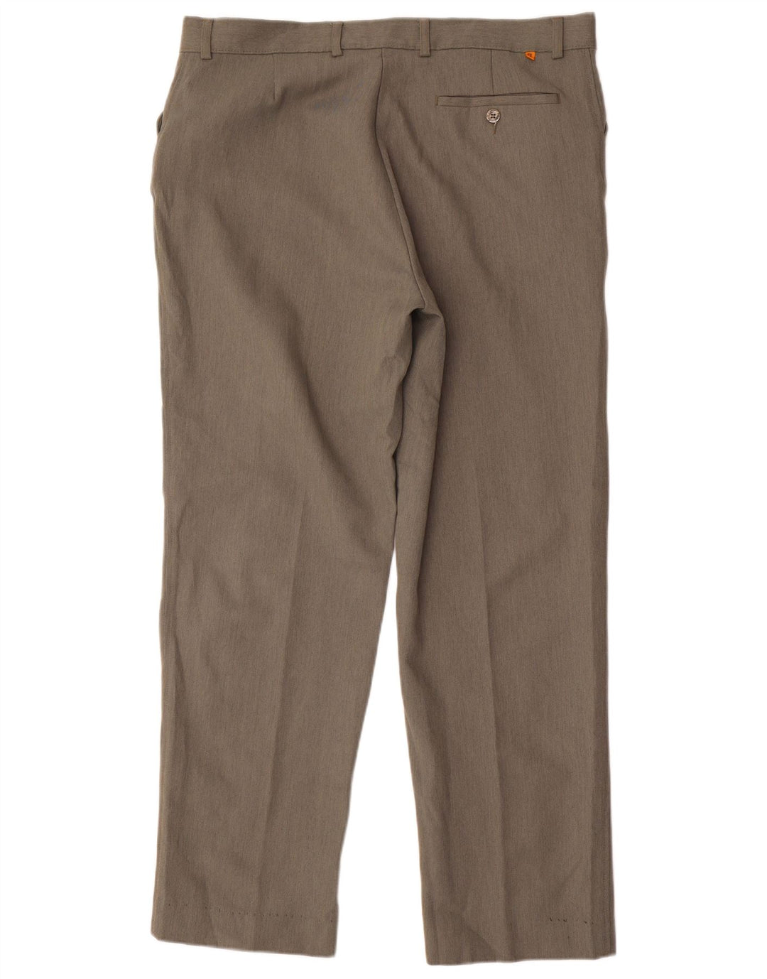 Farah Herren-Freizeithose, gerade, W38, L31, Khaki, Polyester
