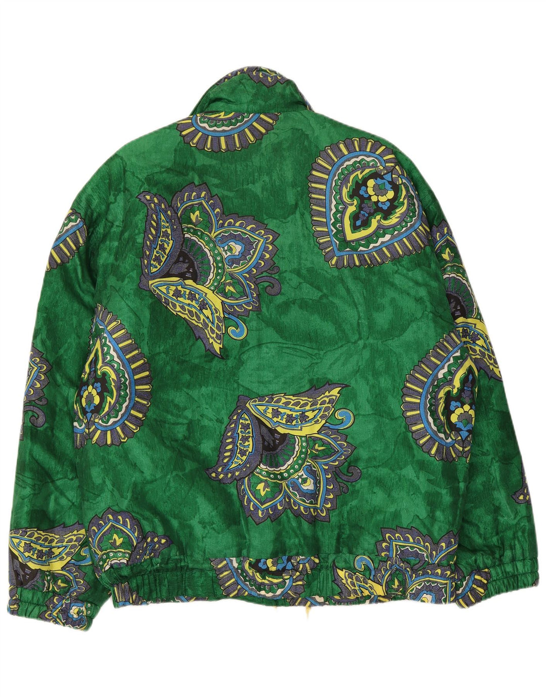 HEAD Herren Graphic Anorak Jacke UK 40 Large Green Paisley