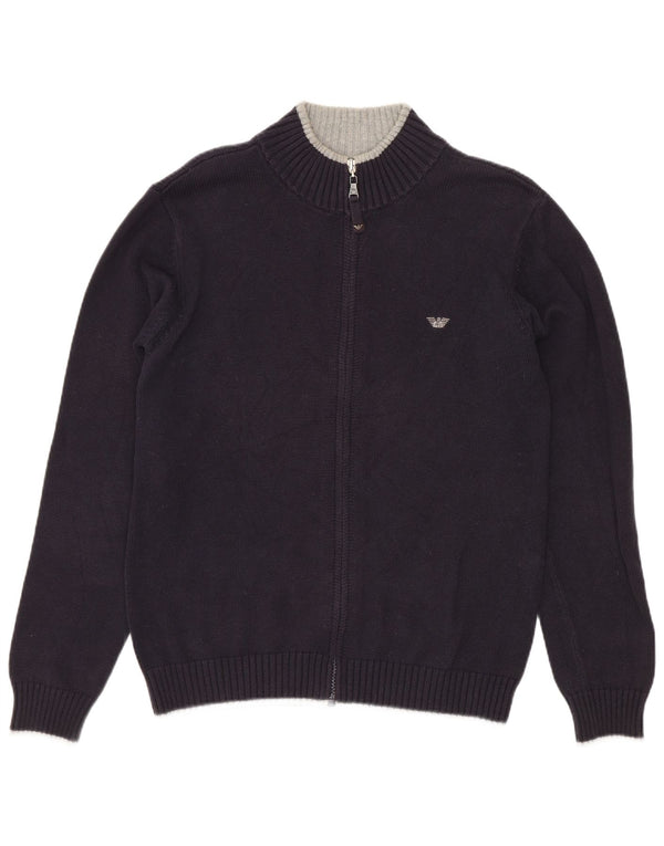 Armani Teen Boys Cardigan Pullover 13-14 Jahre Marineblau