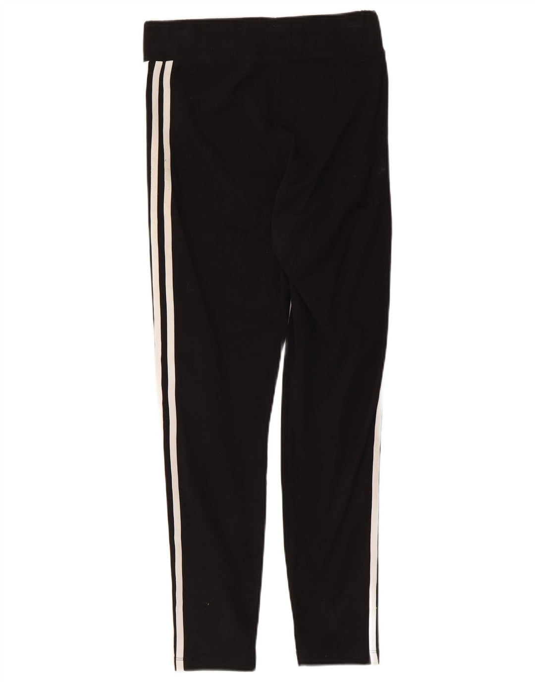 Adidas Damen Leggings UK 12 Medium Schwarz Baumwolle