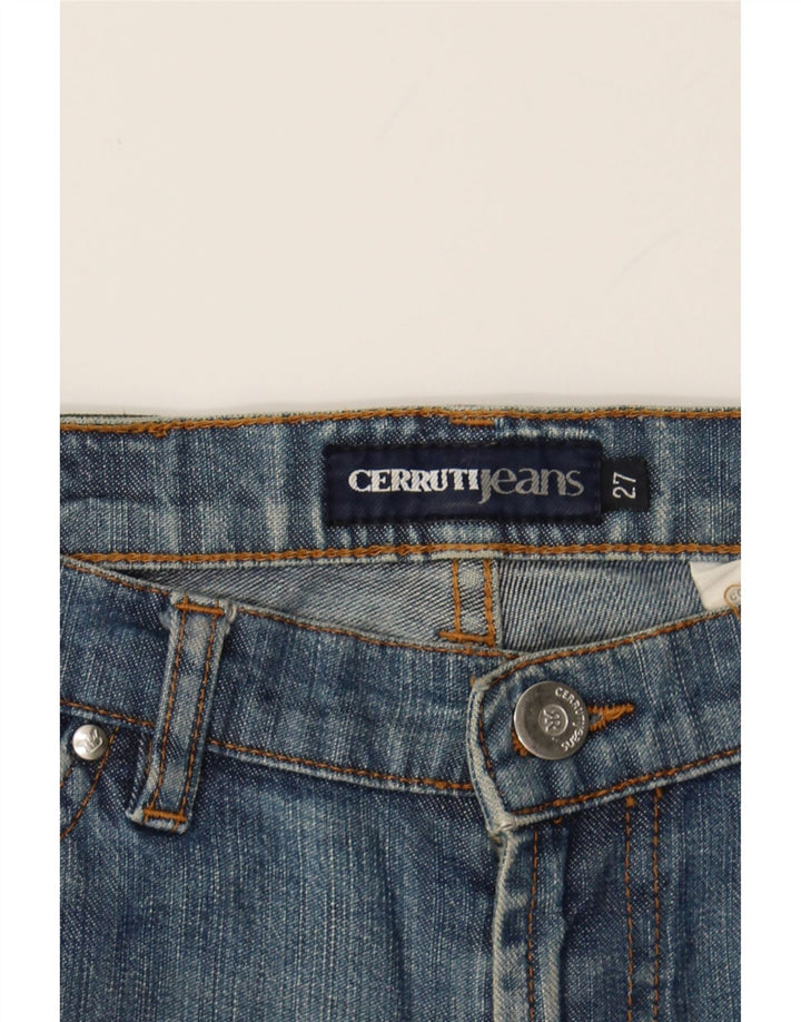 CERRUTI Womens Bootcut Jeans W27 L30 Blue Cotton Vintage Cerruti and Second-Hand Cerruti from Messina Hembry 