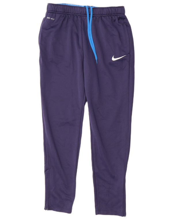Nike Herren Dri Fit Trainingshose, groß, marineblaues Polyester