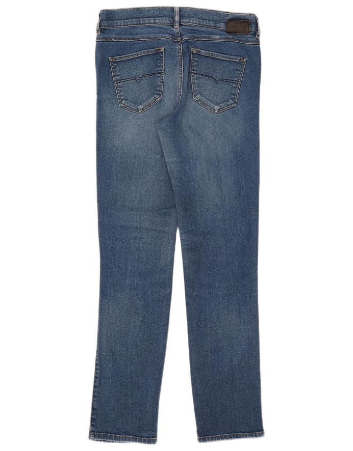 Diesel Damen Sandy Regular Slim Straight Jeans W28 L29 Blaue Baumwolle