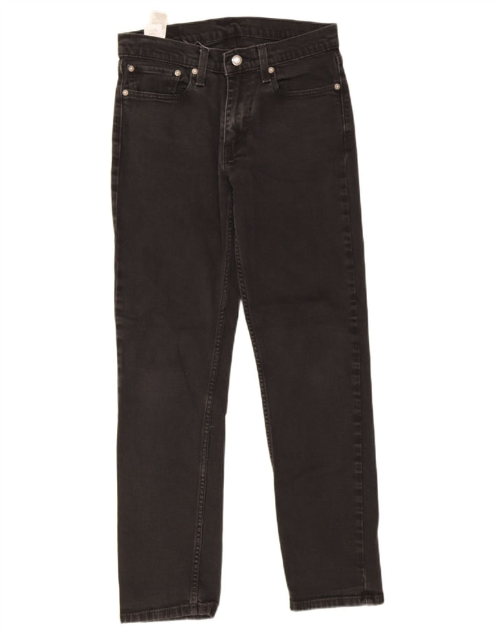 Levi's Herren 511 Slim Jeans W31 L32 schwarze Baumwolle