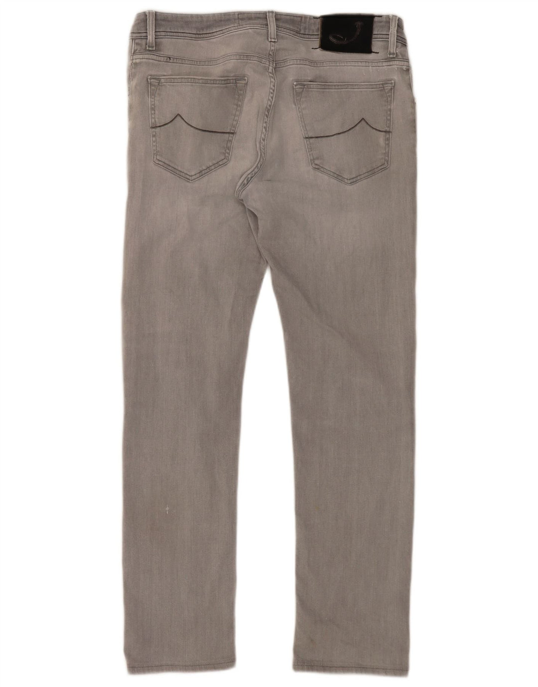 Jacob Cohen Herren Slim Jeans W34 L30 Graue Baumwolle