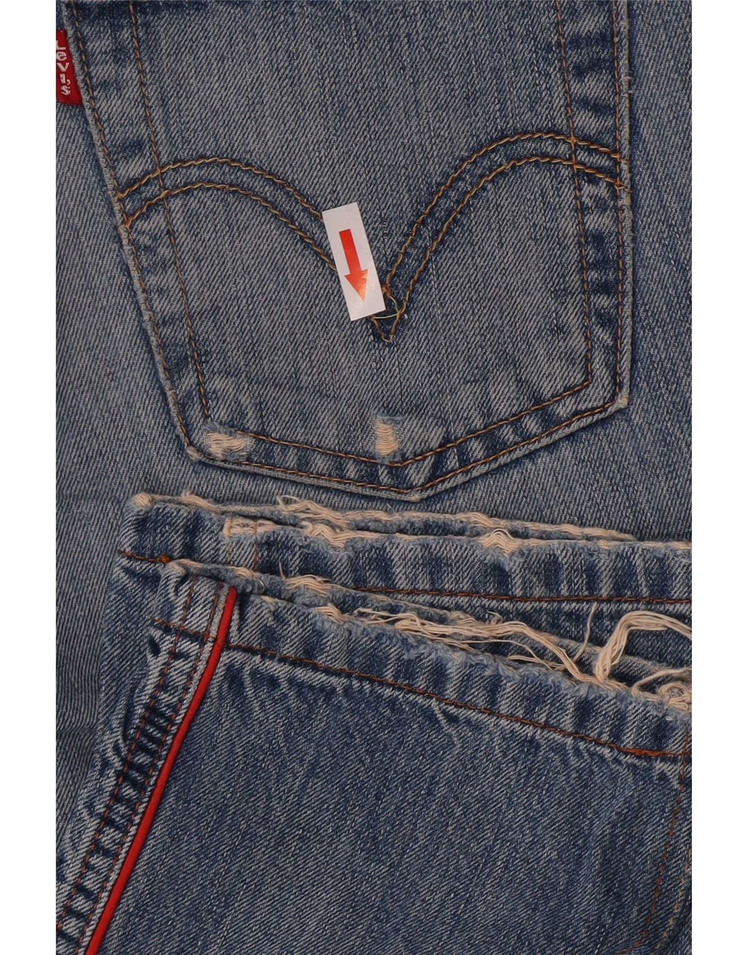 Levi's Damen Slim Jeans W30 L32 Blaue Baumwolle