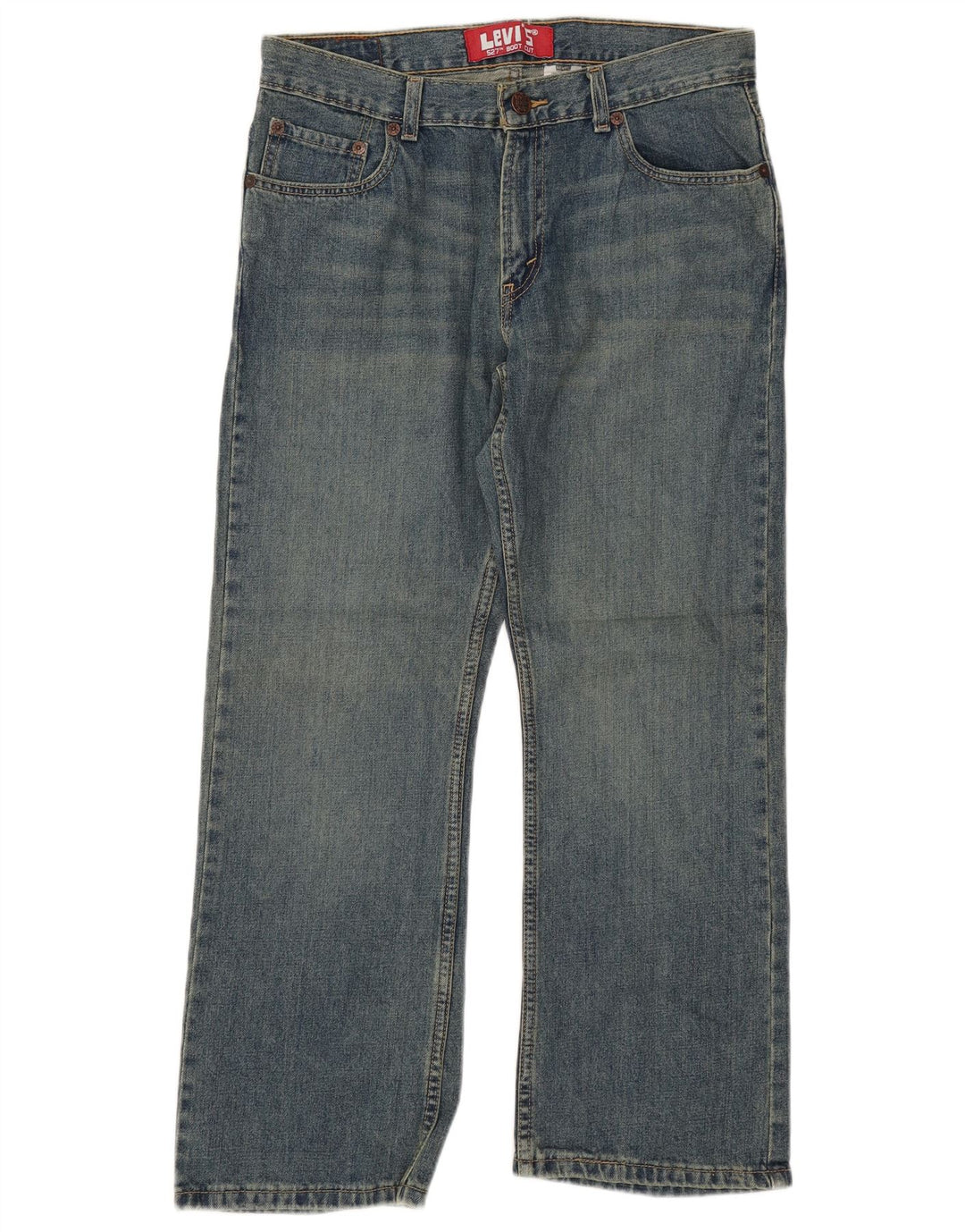 LEVI'S Husky Bootcut-Jeans für Jungen, 11–12 Jahre, W32, L27, blaue Baumwolle