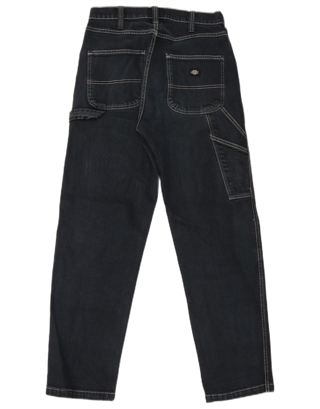 Dickies Herren Cargo Slim Jeans W26 L28 Schwarze Baumwolle
