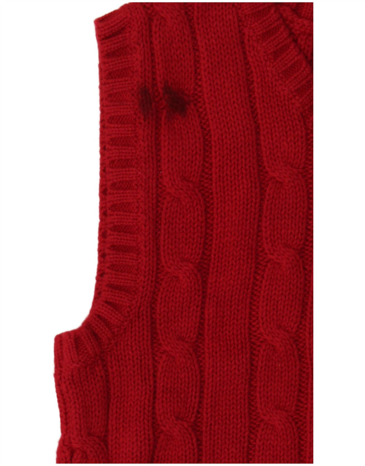 Chaps Tanktop für Jungen, 3–4 Jahre, rote Baumwolle