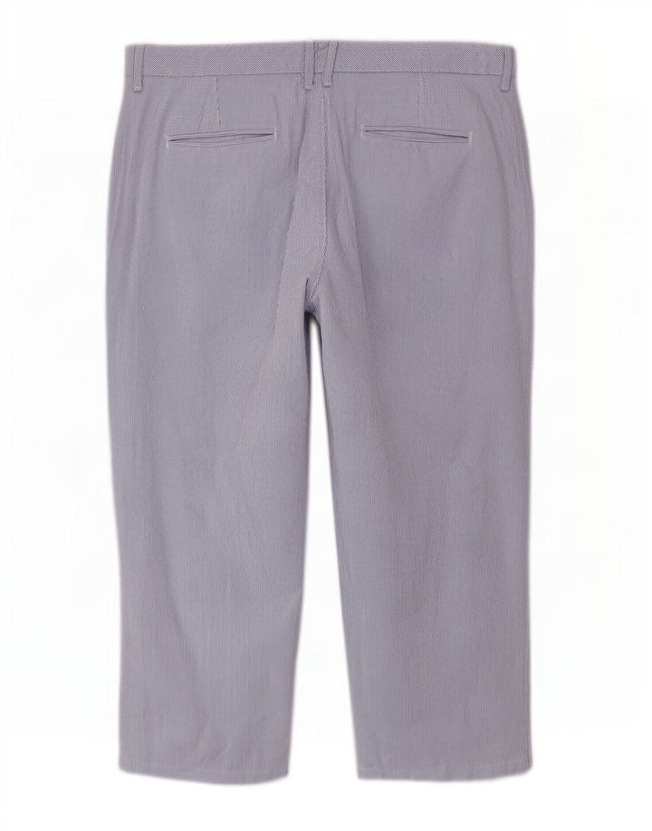 Marks & Spencer Damen Per Una Caprihose UK 14 Large W32 L20 Blau