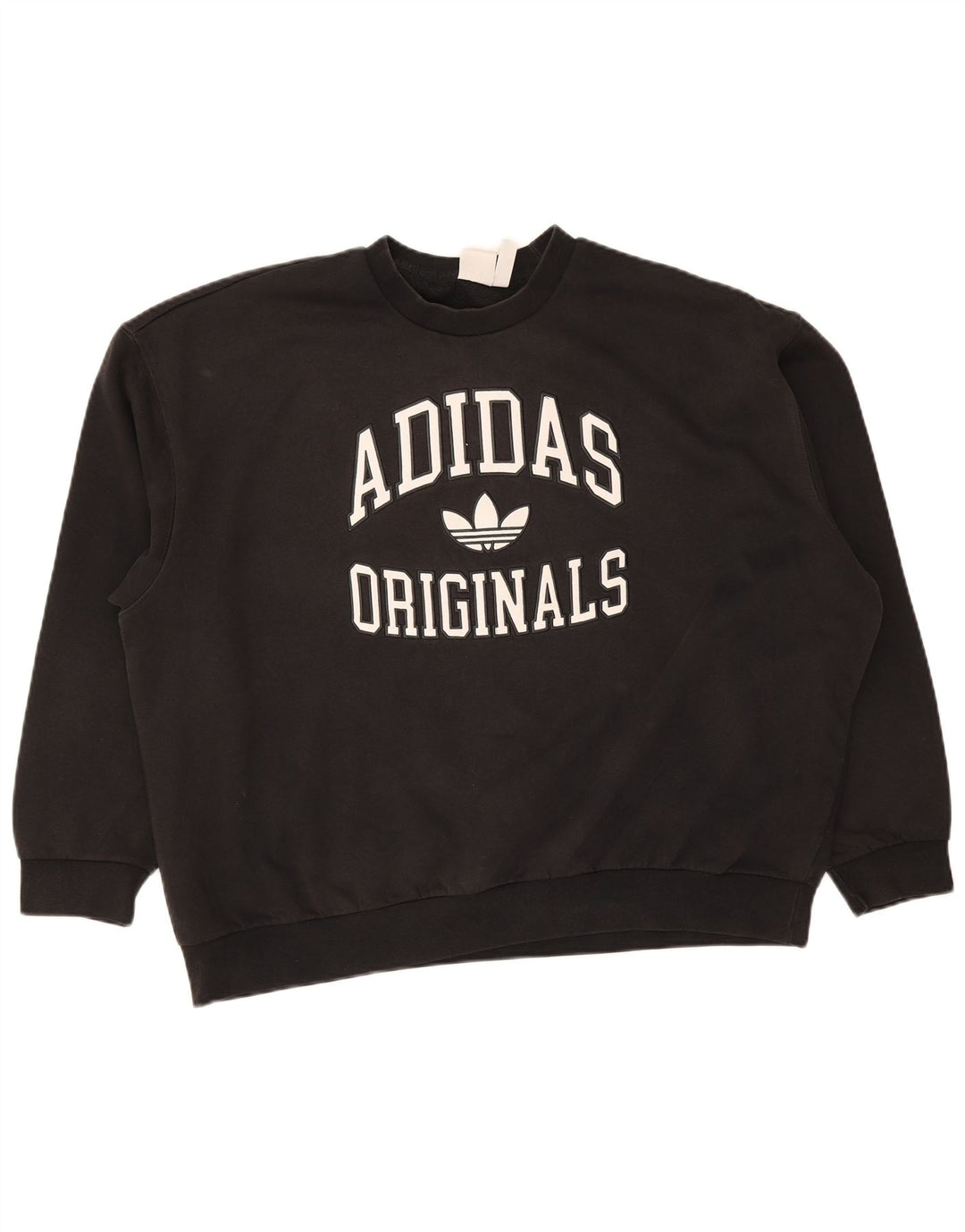 Adidas Damen Graphic Oversized Sweatshirt Pullover UK 16/18 Large Schwarz