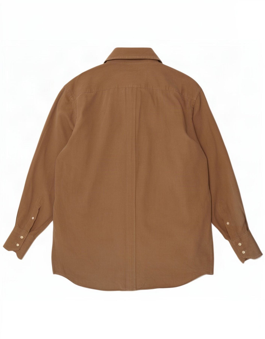 Etro Herrenhemd Größe 43 XL Beige Baumwolle