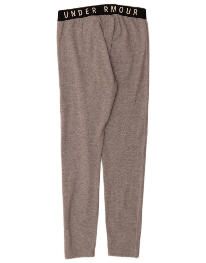 Under Armour Damen Graphic Leggings UK 14 Mittelgrau meliert