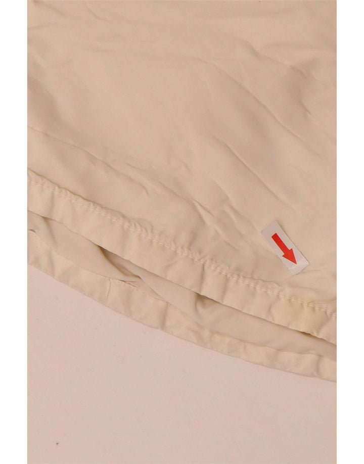 Sundek Herren-Badeshorts, groß, cremefarbenes Farbblock-Polyester