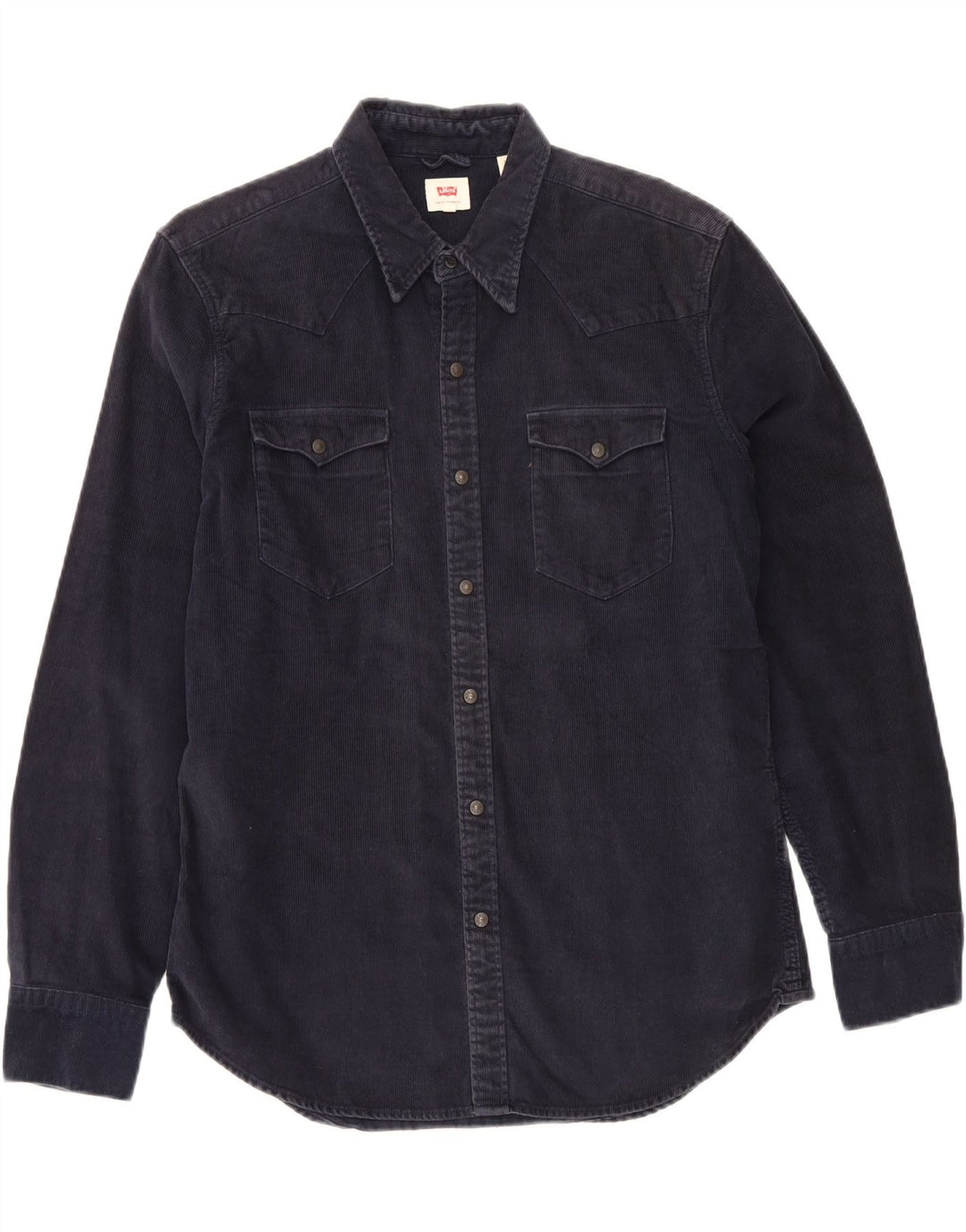 Levi's Herren-Cordhemd, groß, marineblau, Baumwolle