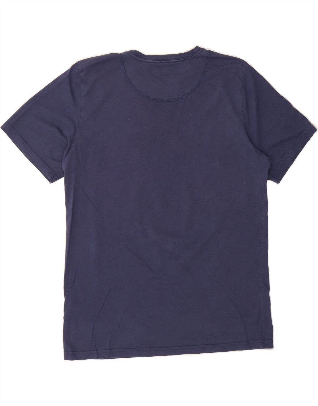 ELLESSE Mens Graphic T-Shirt Top Medium Navy Blue Cotton Vintage Ellesse and Second-Hand Ellesse from Messina Hembry 