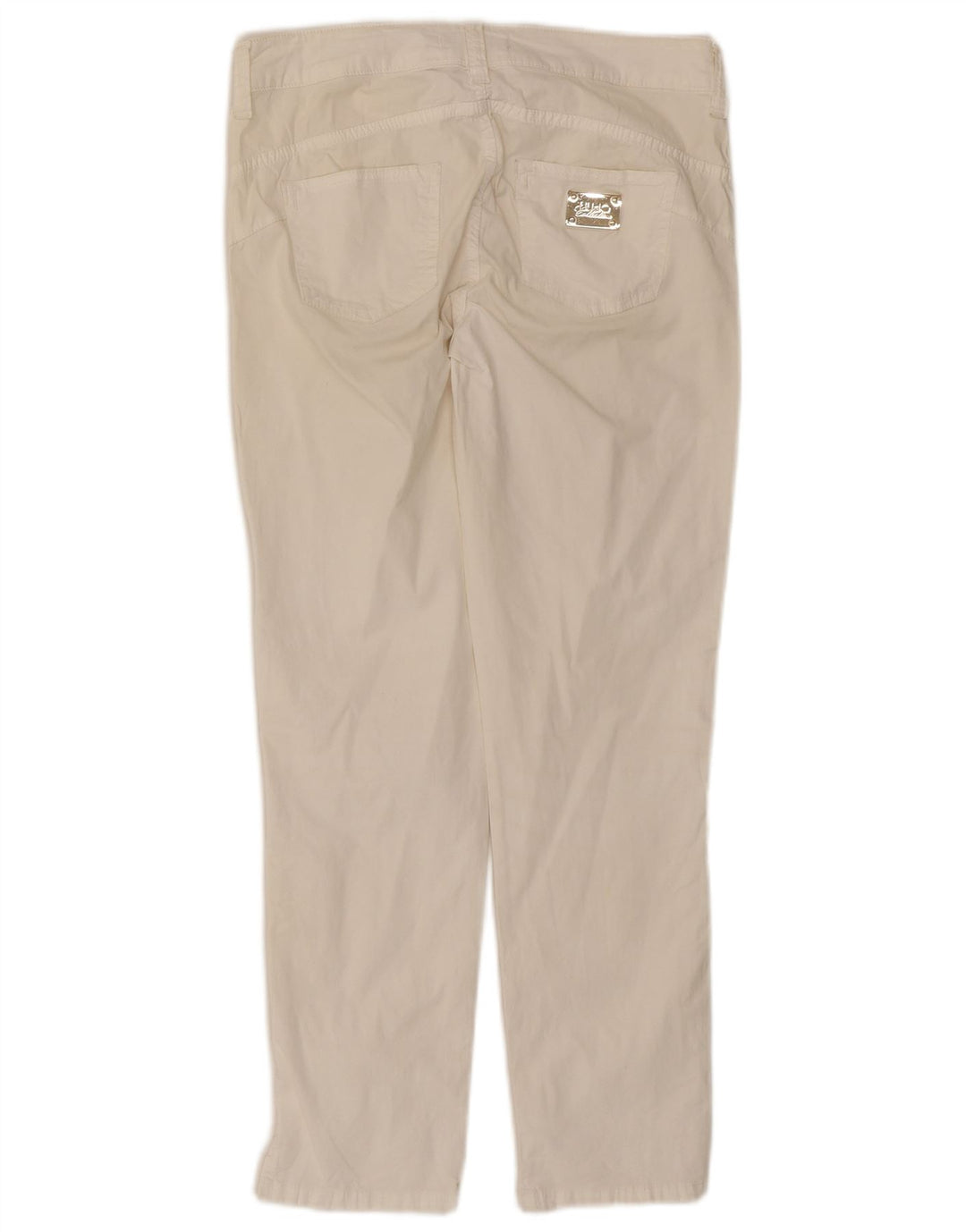 Liu Jo Damen Slim Freizeithose W30 L27 Weiß
