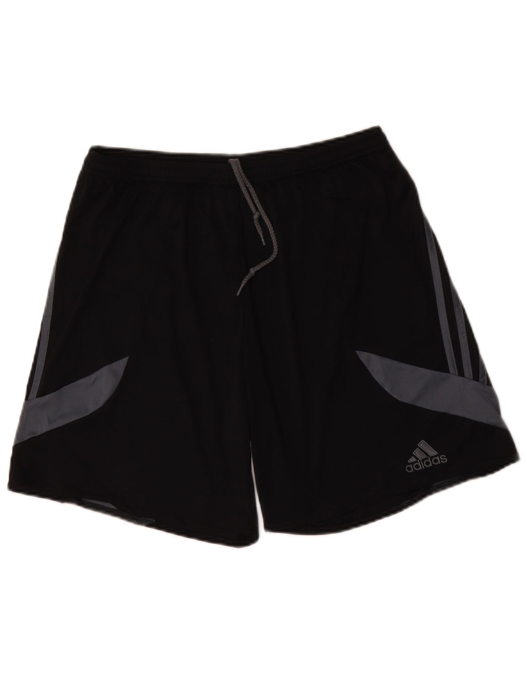 Adidas Herren Climalite Sportshorts, groß, schwarzes Farbblock-Polyester